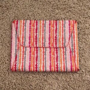 Vera Bradley Tech Envelope Confetti Stripe